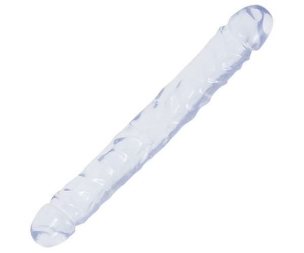 Crystal Jellies - Double Dong - Clear 30 cm