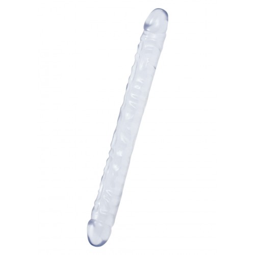Crystal Jellies 18" Clear - 45 cm XXL Dubbeldong