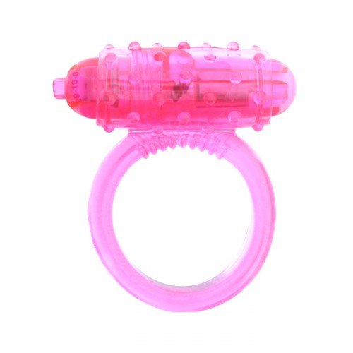 Vibrating Silicone CockRing Pink
