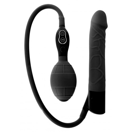 Inflatable Vibrator Black - Uppblåsbar inkl 7 Vibrationsprogram Inflatable Vibrator Black - Uppblåsbar inkl 7 Vibrationsprogram