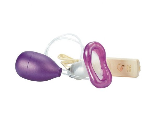 Vibrating Clit Massager - Klitorisstimulator Med Pump