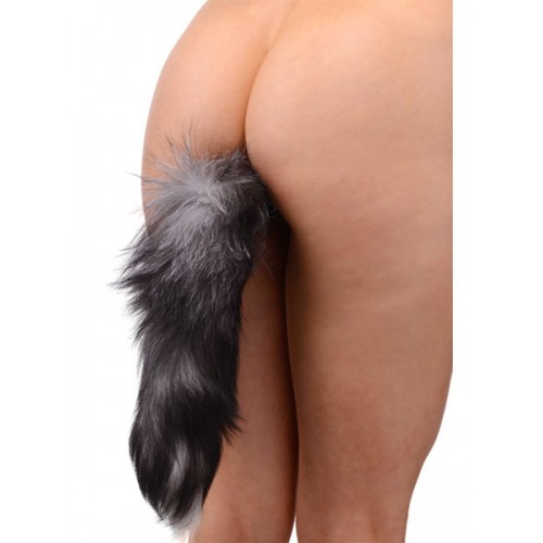 Tailz Greay Fox Tail - Rävsvans För Kinky Lek
