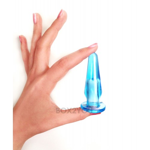 Anal Finger Mini Buttplug – Blå