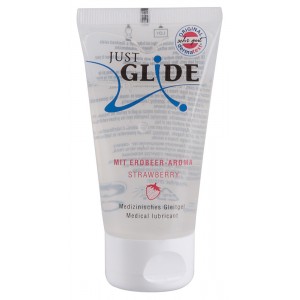 Just Glide Jordgubb - Glidmedel 50 ml