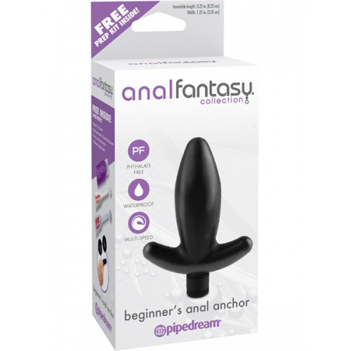 Beginners Anal Anchor - Buttplug Med Vibrator