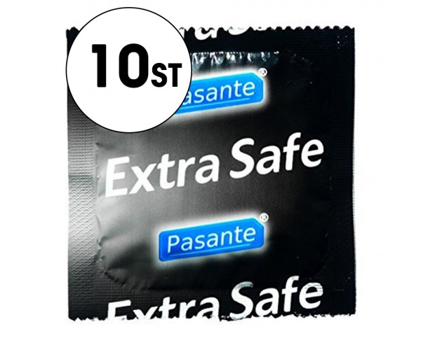 Pasante Kondom - Extra Safe/Extra Tjock - 10-Pack Pasante Kondom - Extra Safe/Extra Tjock - 10-Pack