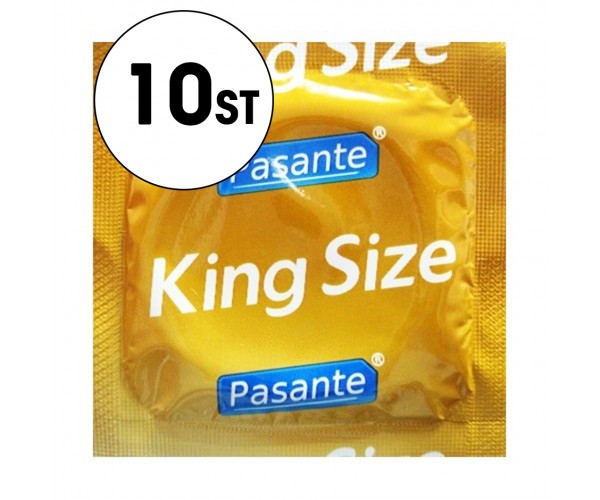 Pasante Kondom - King Size/Extra Stor - 10-Pack 