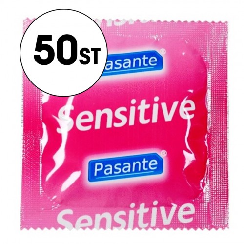 Pasante Kondom - Sensitive/Extra Tunn - 50-Pack 