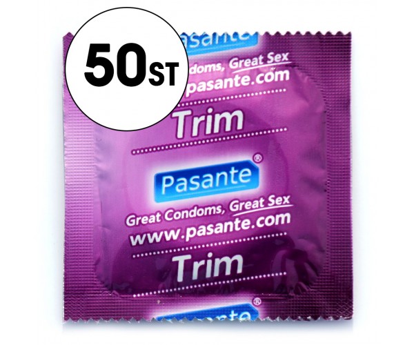 Pasante Kondom - Trim/Extra Liten - 50-Pack