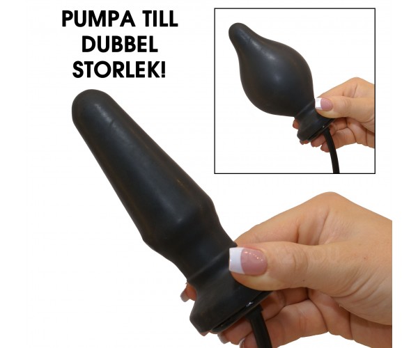 Timeless Inflatable Butt Plug With Massive Core - Medium