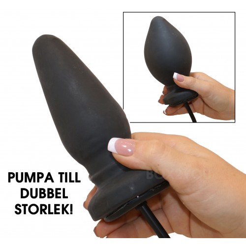 Timeless Inflatable Butt Plug With Massive Core - Large