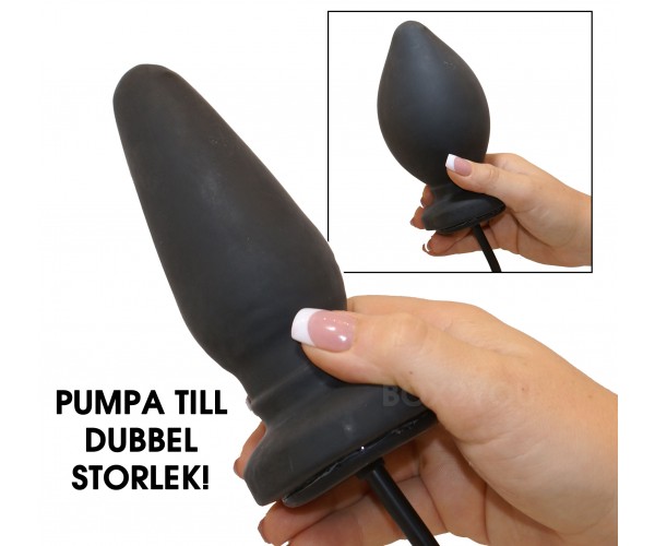 Timeless Inflatable Butt Plug With Massive Core - Large
