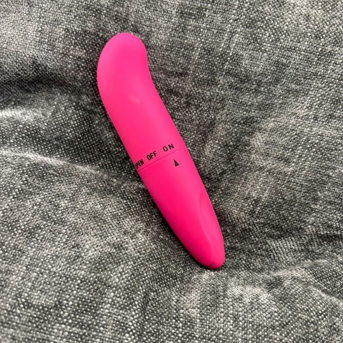 Toyz4Lovers Soft G-Spot Vibe rosa G-punktsvibrator i ABS-plast – 11,5 cm klassisk vibrator för precis G-punktsstimulans