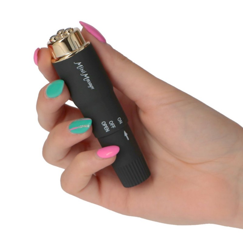 Vibrator Black Gold Pleasy Massager