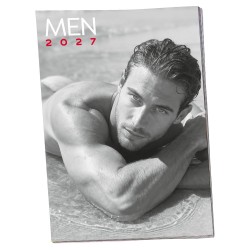Kalender 2027 - Heta killar i svartvitt