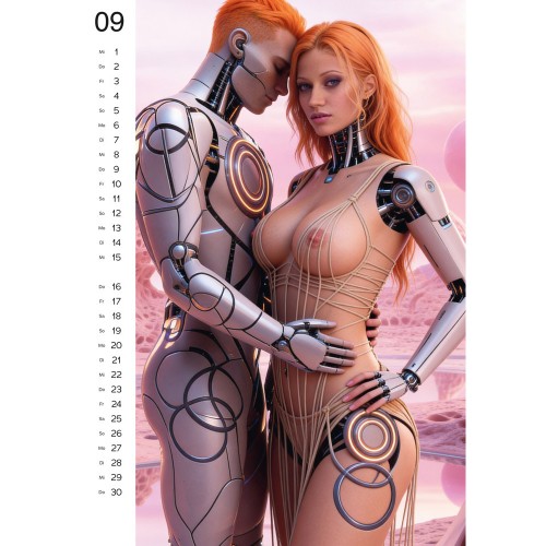 Wild Fantasy erotisk kalender 2027 – vågad och förförisk väggkalender med fantasifulla och heta bilder