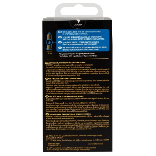 SKYN Latexfri Kondom Extra Lubricated - 10-Pack