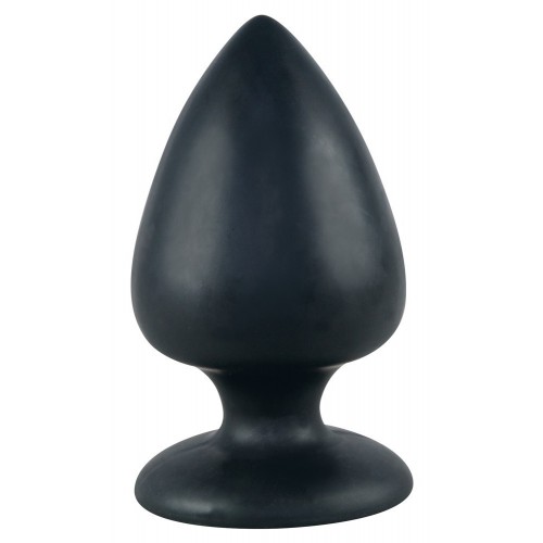 Black Velvets Silicone Buttplug - Extra Large