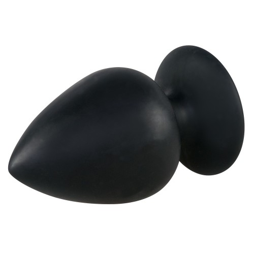 Black Velvets Silicone Buttplug - Extra Large