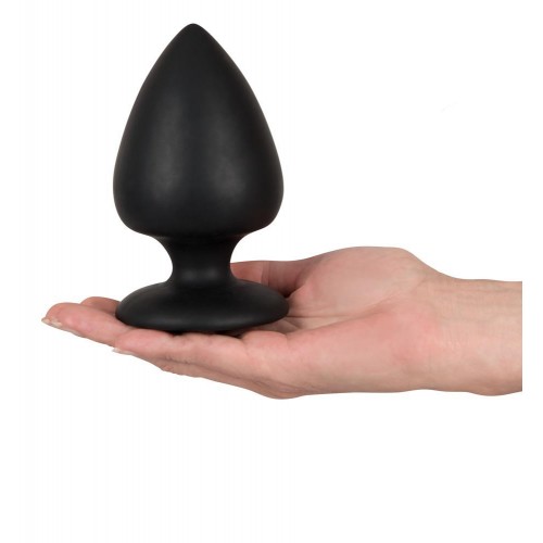 Black Velvets Silicone Buttplug - Extra Large