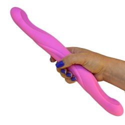 Silicone Double Dong - 34 cm - Rosa
