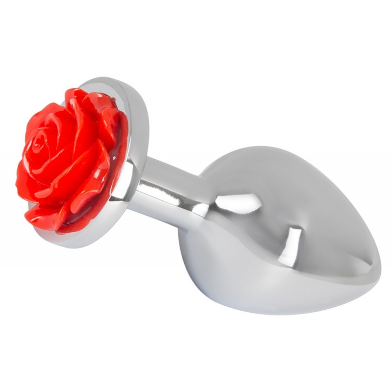 Intimate Anal Metal Jewelry - Red Rose