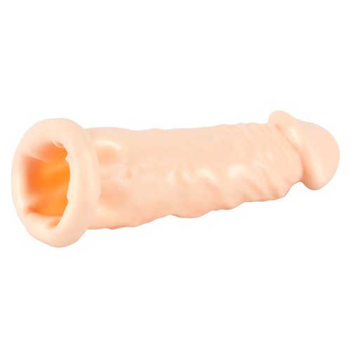 Silicone Extension Sleeve +2,5 cm - Natur Silicone Extension Sleeve +2,5 cm - Natur