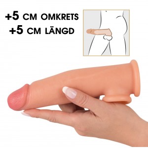 Realistix Extra Thick Penis Extension Sleeve +5 cm 