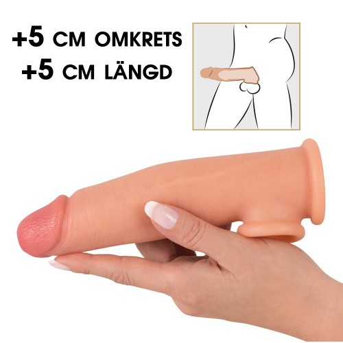 Realistixxx - Extra Thick Penis Extension Sleeve +5 cm 