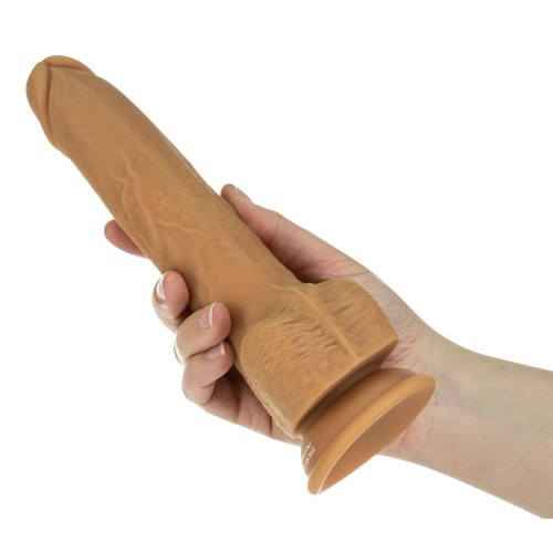 Naked Addiction Caramel 9" Thrusting Dildo