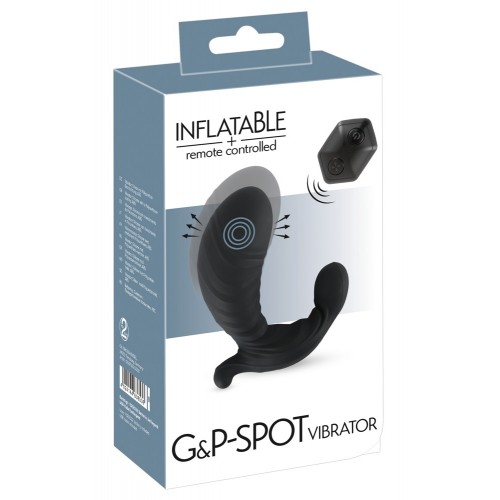 Inflatable Wireless G & P Spot Vibrator Inflatable Wireless G & P Spot Vibrator