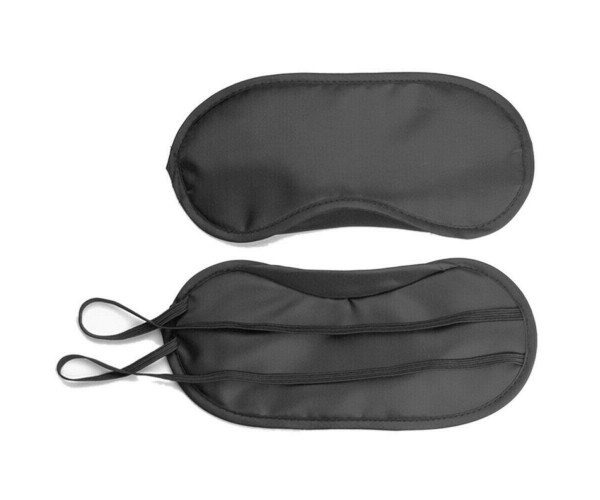 Svart ögonmask i siden – för lek & skön sömn Svart ögonmask i siden – för lek & skön sömn