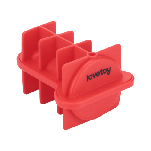 Rolig silikonform för iskuber i penisform – återanvändbar silikonform med tratt för fräcka drinkar