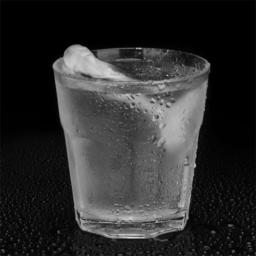 Rolig silikonform för iskuber i penisform – återanvändbar silikonform med tratt för fräcka drinkar