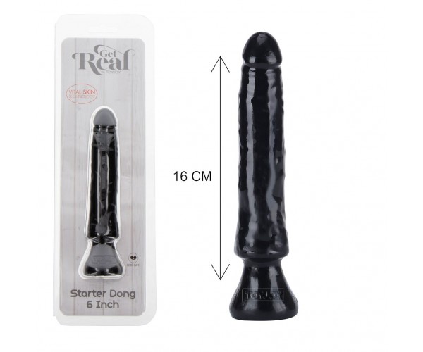 Get Real - Starter Dong 16 cm - Svart