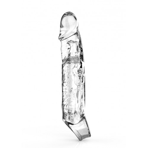 Get Real Extension Sleeve Clear - Large +7cm