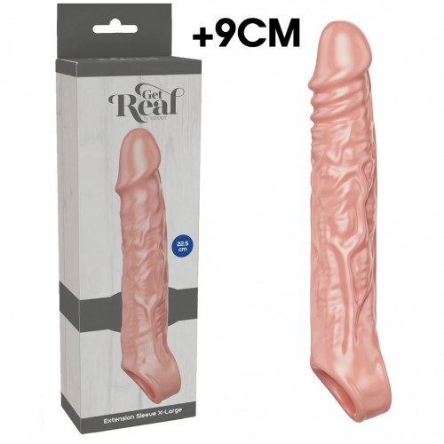 Get Real Extension Sleeve Natur - XL +9cm