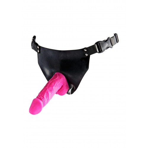 Pink Powergirl Vibrating Strap-On Pink Powergirl Vibrating Strap-On