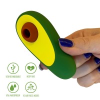 Holy Guacamoly Air Stimulator - Lufttrycksstimulator i Avokadoform Holy Guacamoly Air Stimulator - Lufttrycksstimulator i Avokadoform