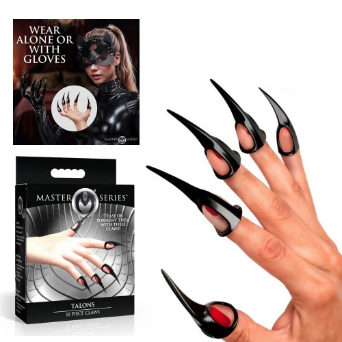 Master Series - Set Of 10 Claws / Klor För Kittlande Sinneslek