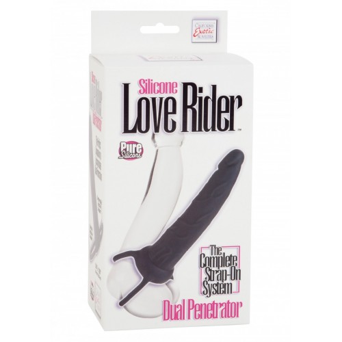 Silicone Love Rider -  Svart