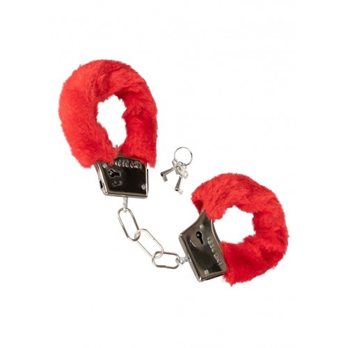 Soft Hand Cuffs - Röda Mjuka Handbojor