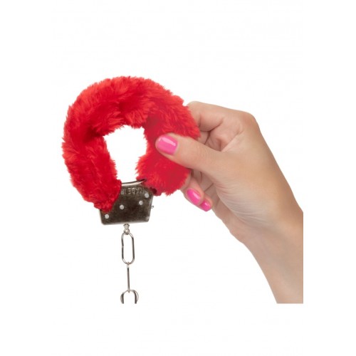 Soft Hand Cuffs - Röda Mjuka Handbojor