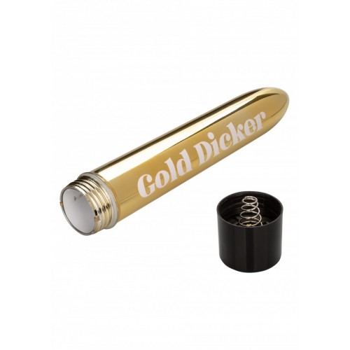 Gold Dicker Personal Vibrator