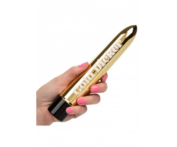 Gold Dicker Personal Vibrator