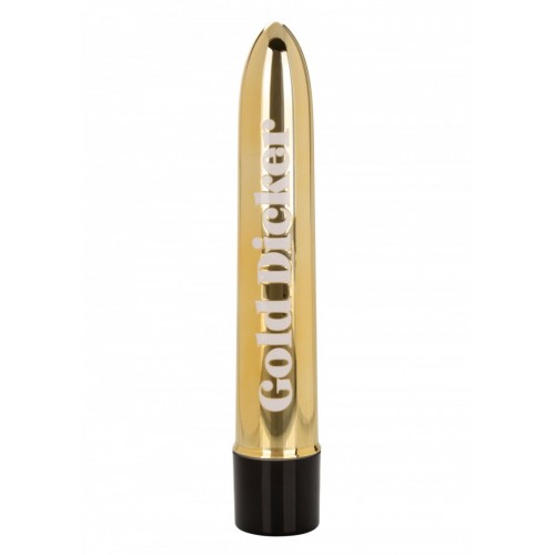 Gold Dicker Personal Vibrator