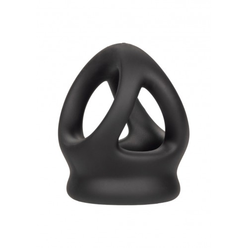 Alpha Dual Cage Cockring & Stretcher