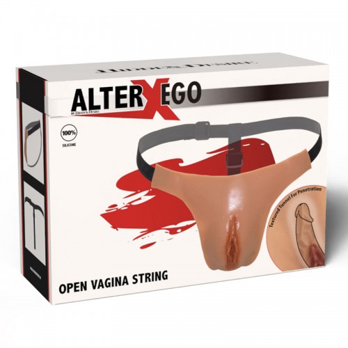 Alter Ego - Open Vagina String