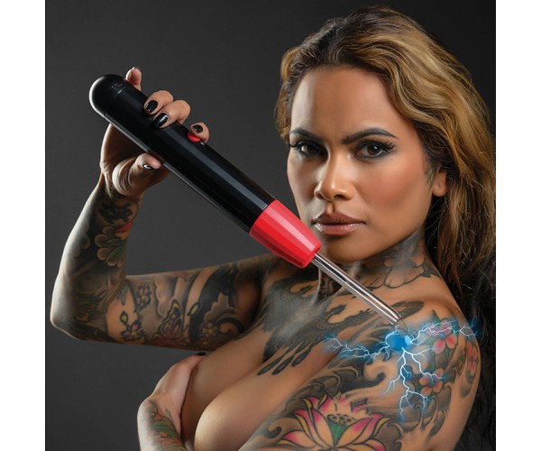 Electro Wand Glass Set - Elektro-stimulans Med Glastillbehör