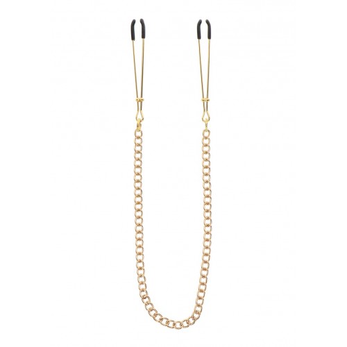 Taboom - Golden Tweezers With Chain Taboom - Golden Tweezers With Chain
